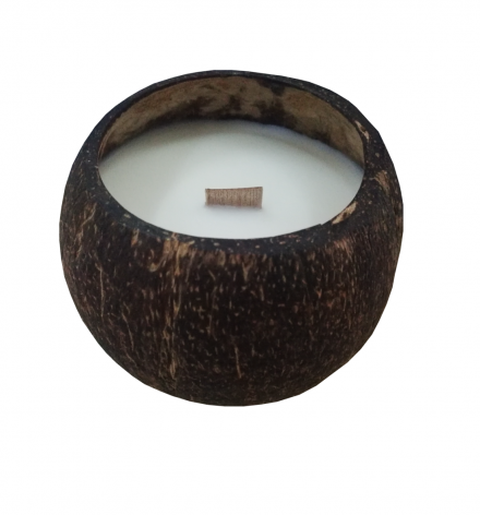 Coconut Shell filled Candle